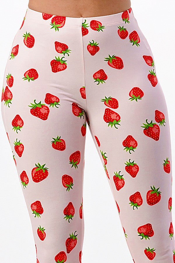Strawberry Sweet Flair Pants