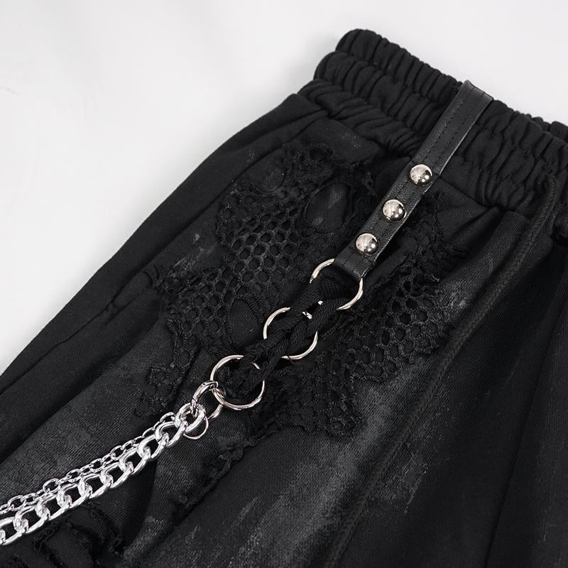 Trouble in Paradise Distressed Cargo Pants