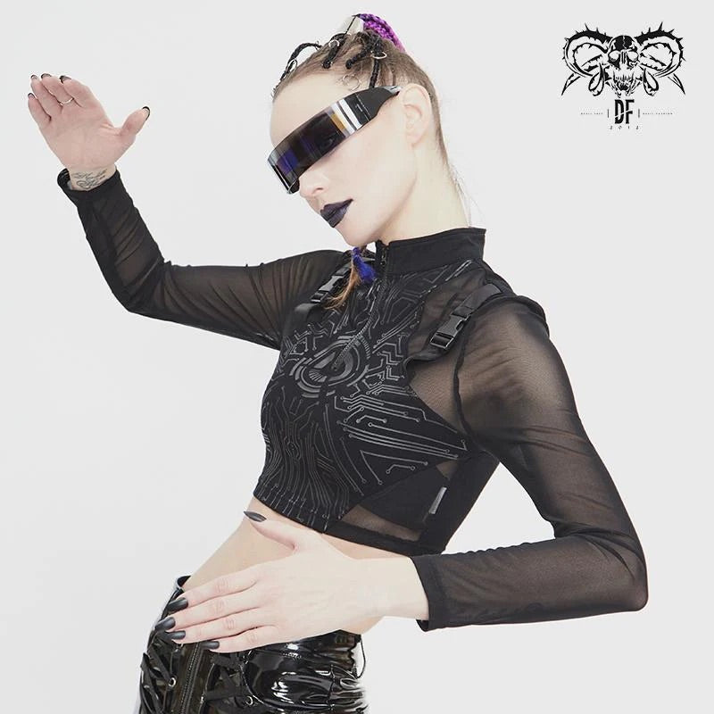 I am a Cyborg but that's Okay Crop Top