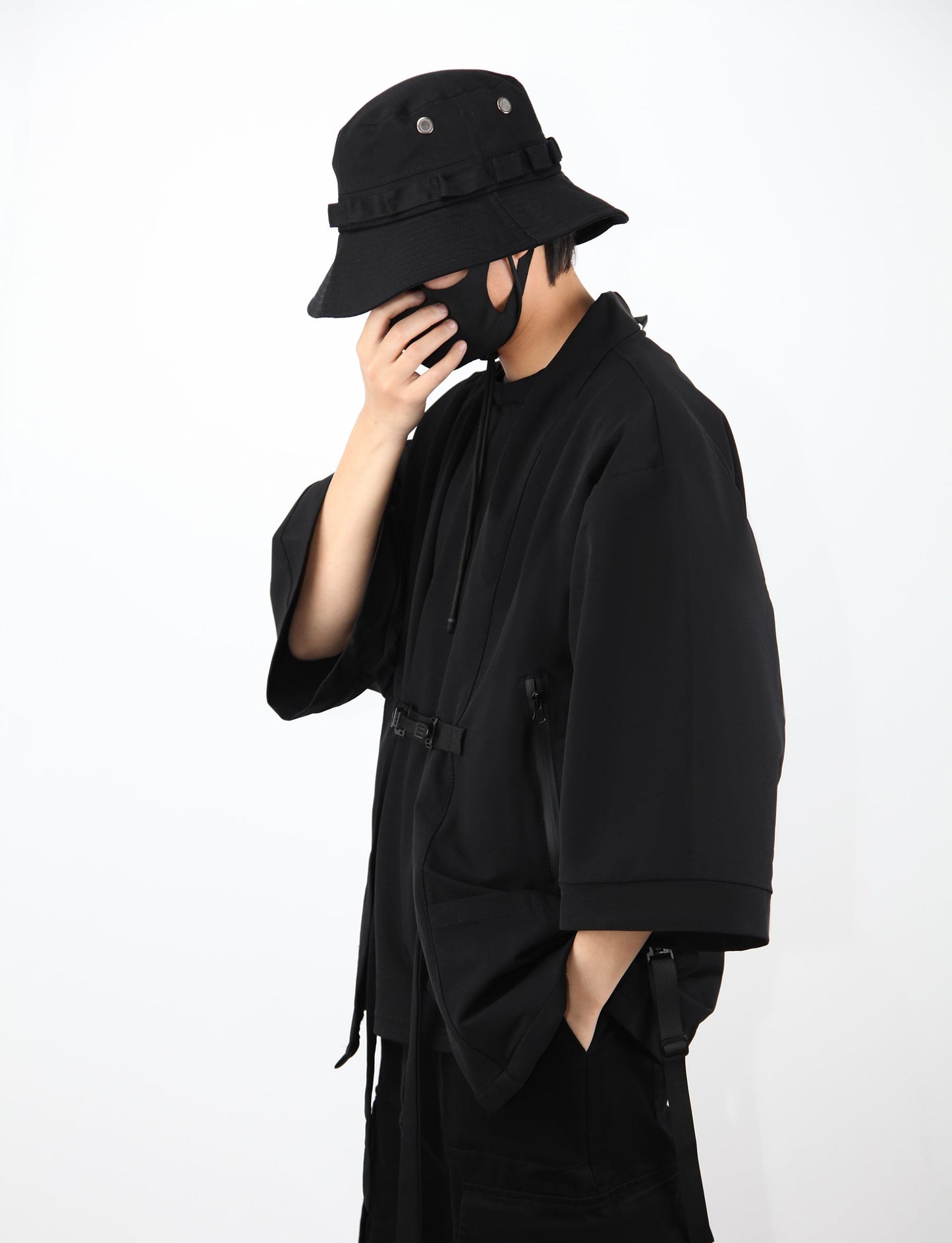 Notorious Heavy Shadow Samurai Kimono Jacket
