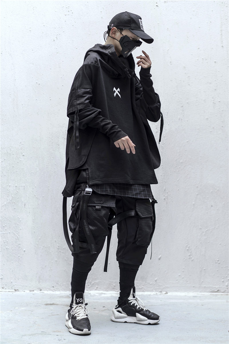 Master Crossover Black Jogger Pants
