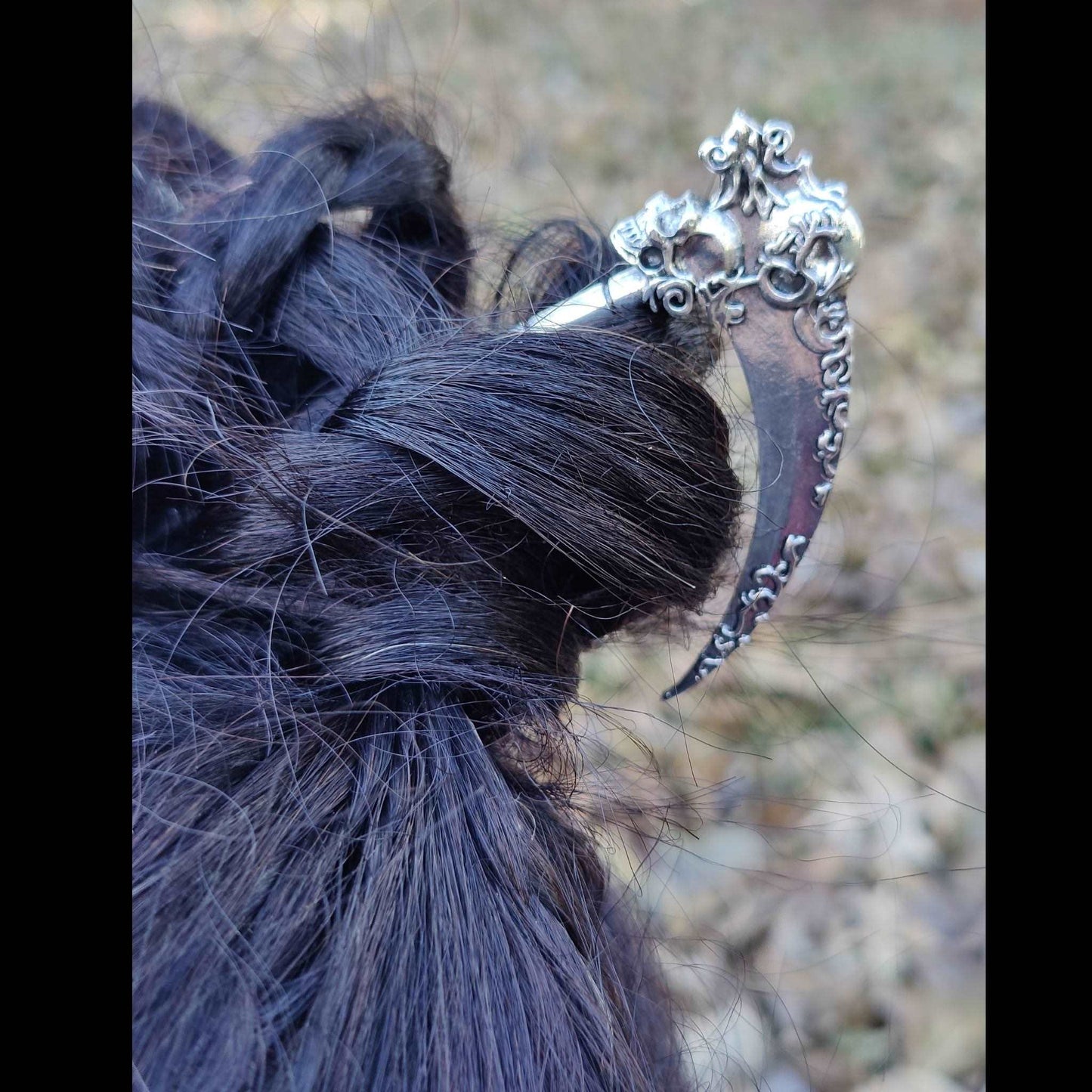 Santa Muerta Hair Scythe