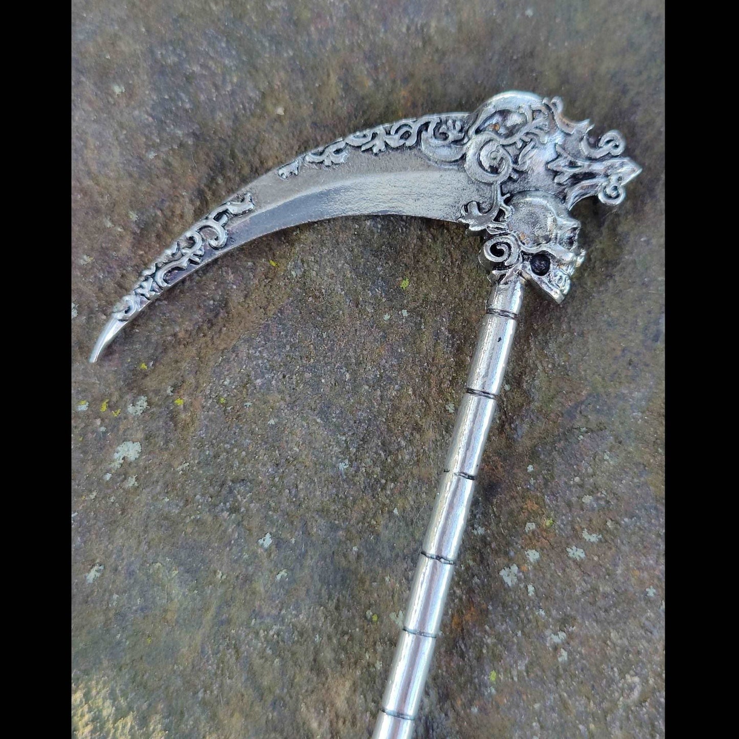 Santa Muerta Hair Scythe