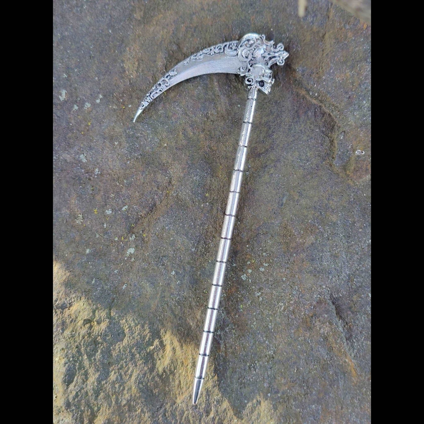 Santa Muerta Hair Scythe