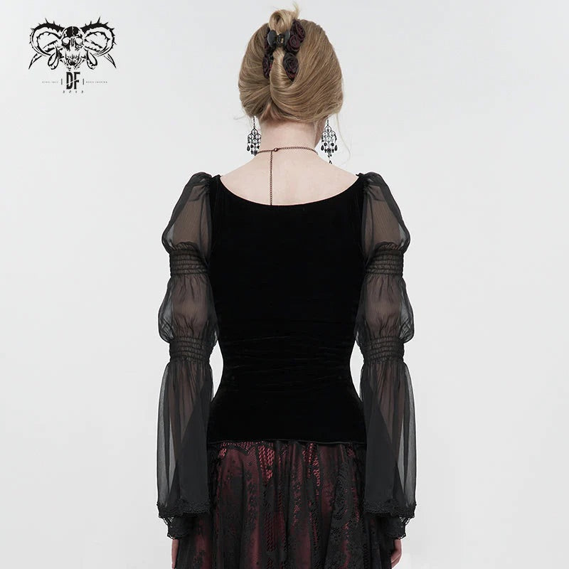 Her Satanic Wickedness Velvet top