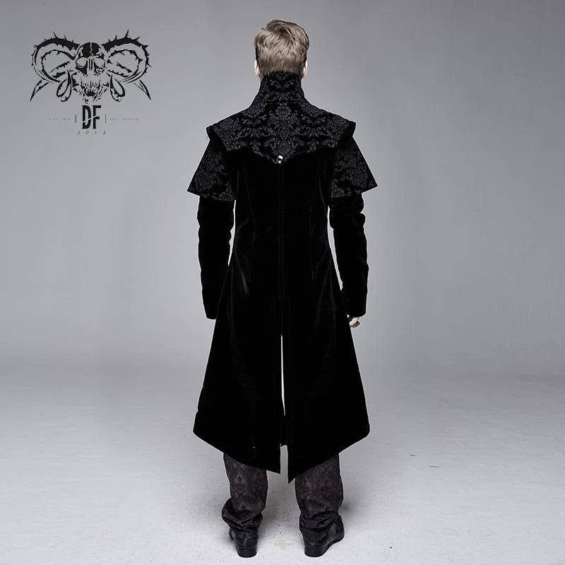 Amon Coat with Cape Collar