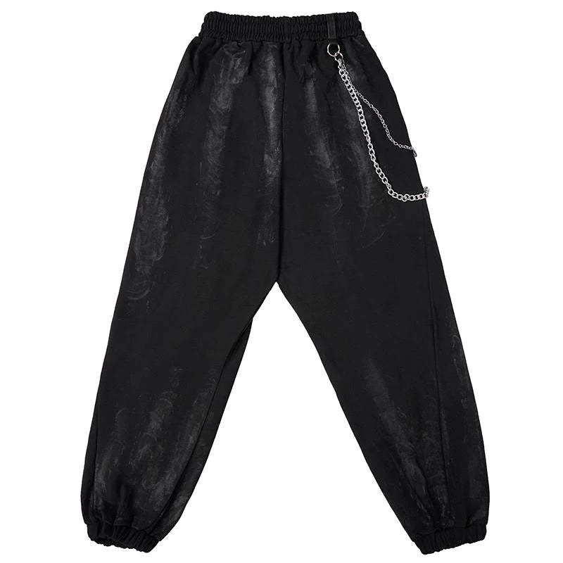 Trouble in Paradise Distressed Cargo Pants