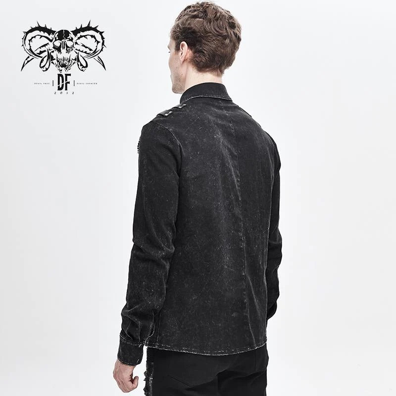 Rock N' Roll Distressed Shirt