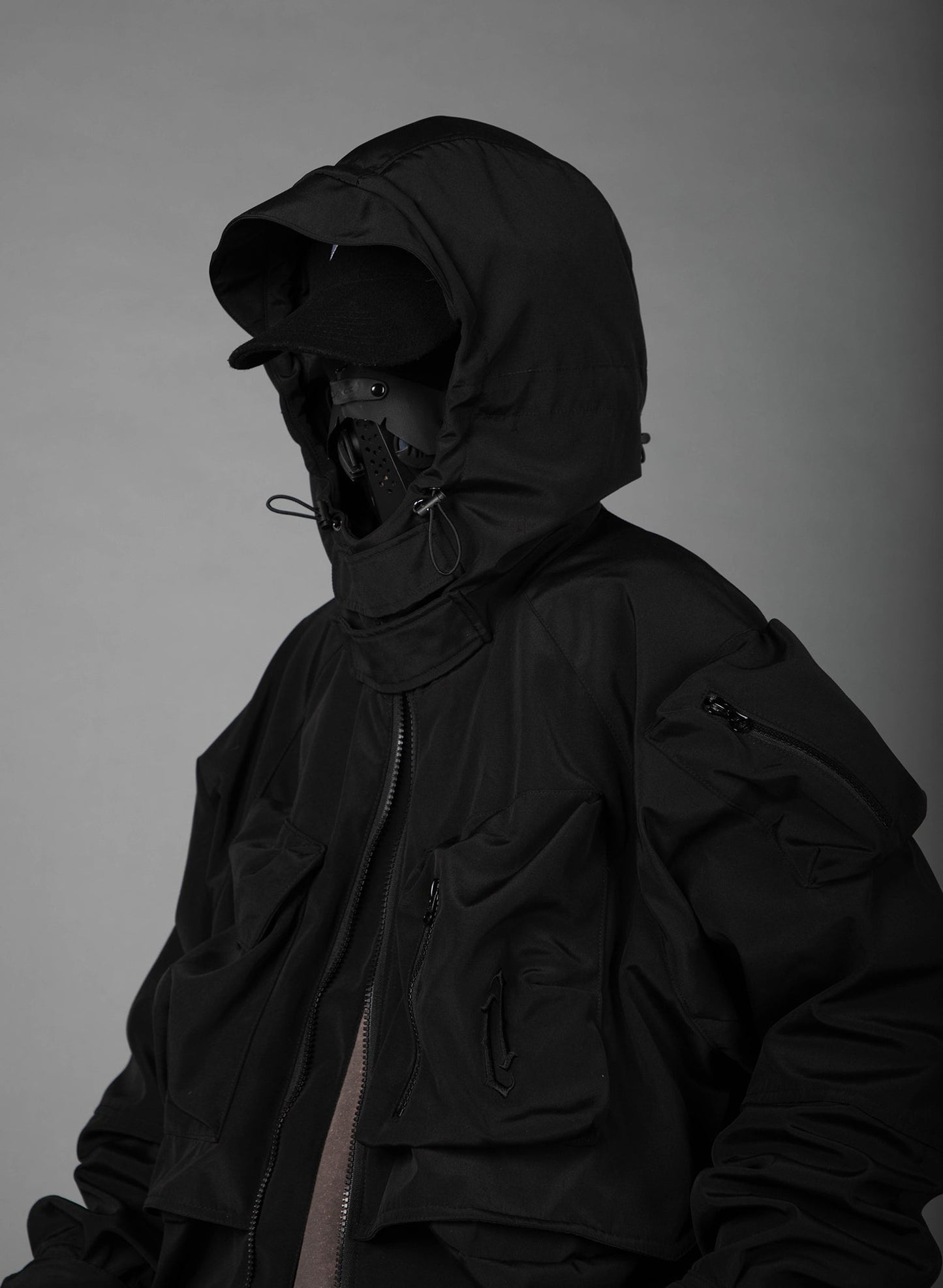 J25 Black Storage X Tech Jacket
