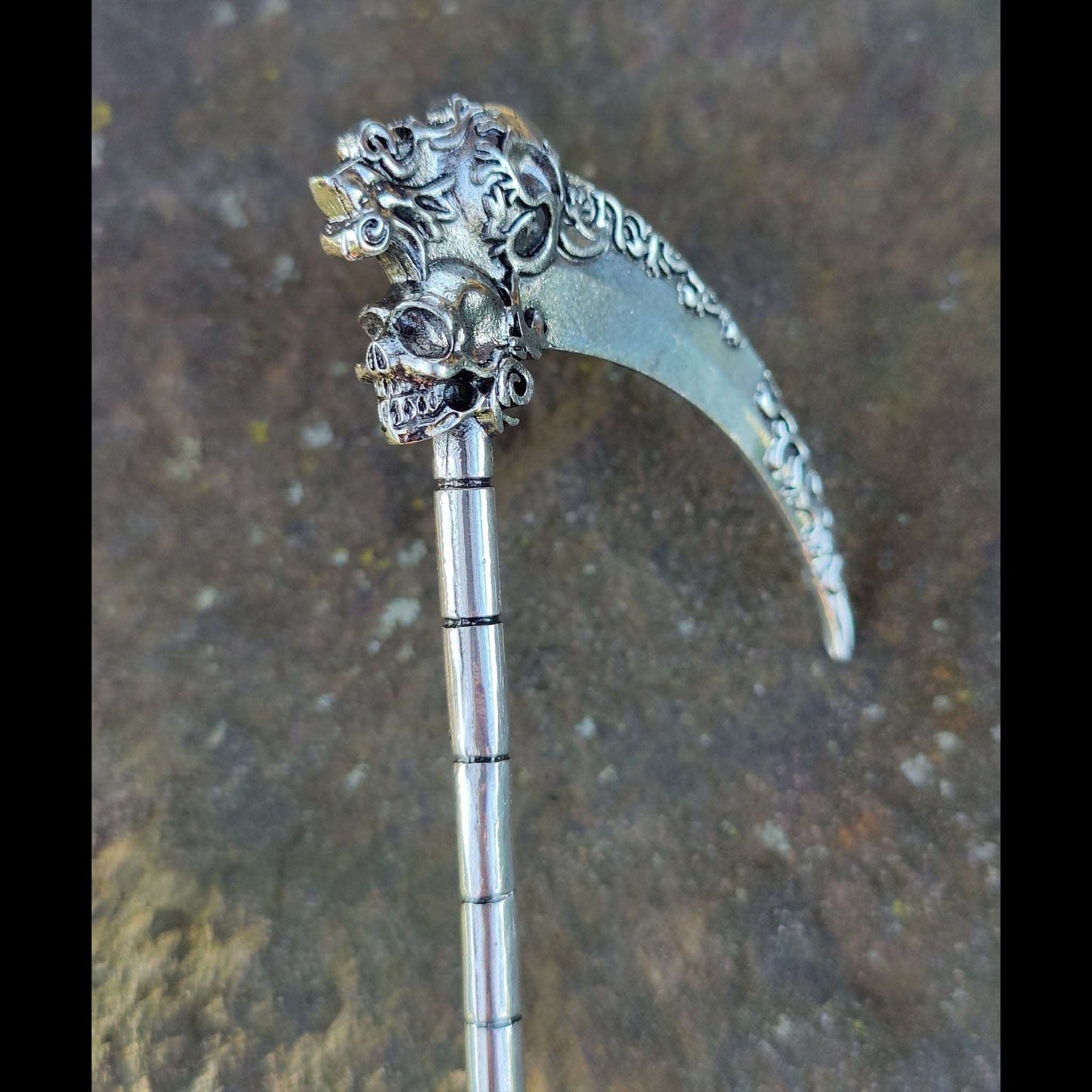 Santa Muerta Hair Scythe