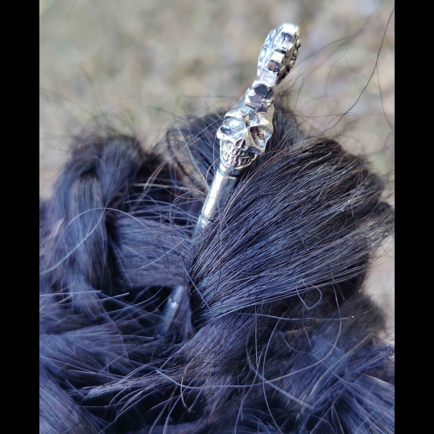 Santa Muerta Hair Scythe