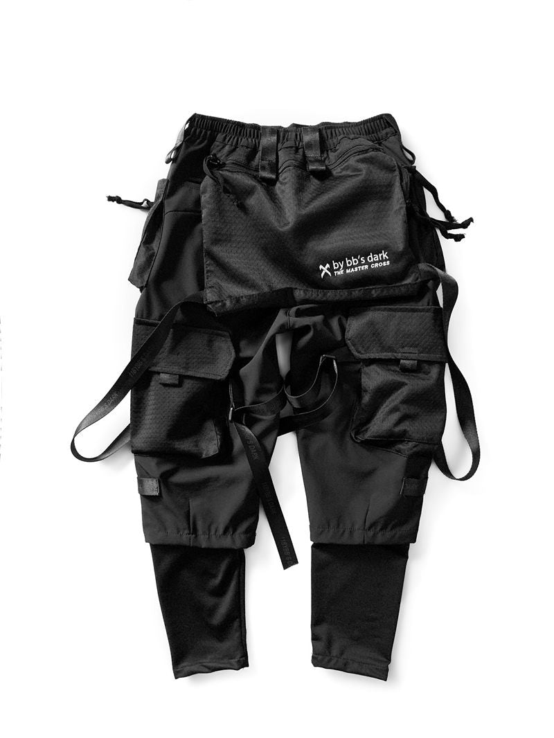 Master Crossover Black Jogger Pants