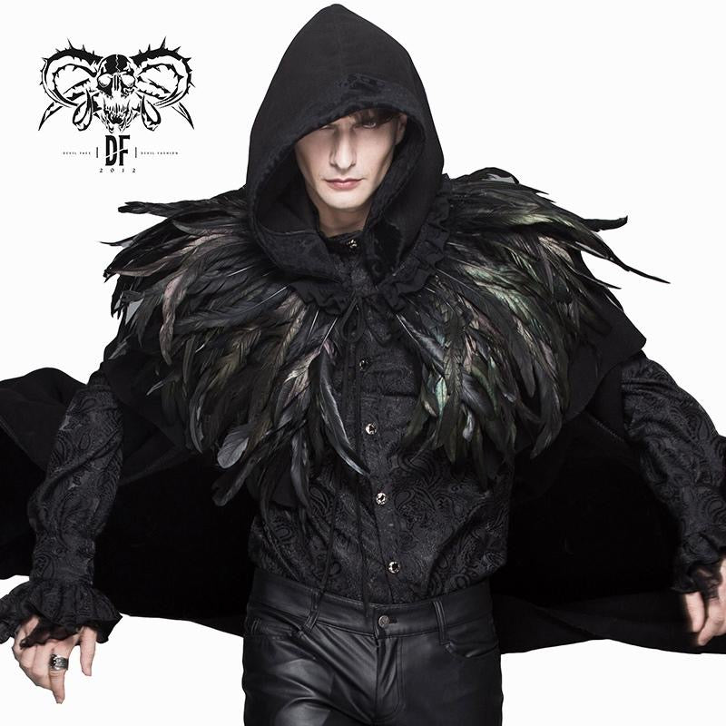 Transylvanian Hunger Feather Capelette