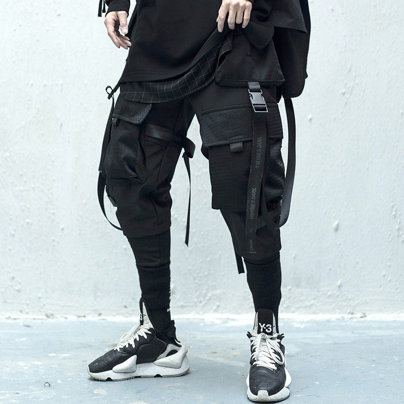Master Crossover Black Jogger Pants