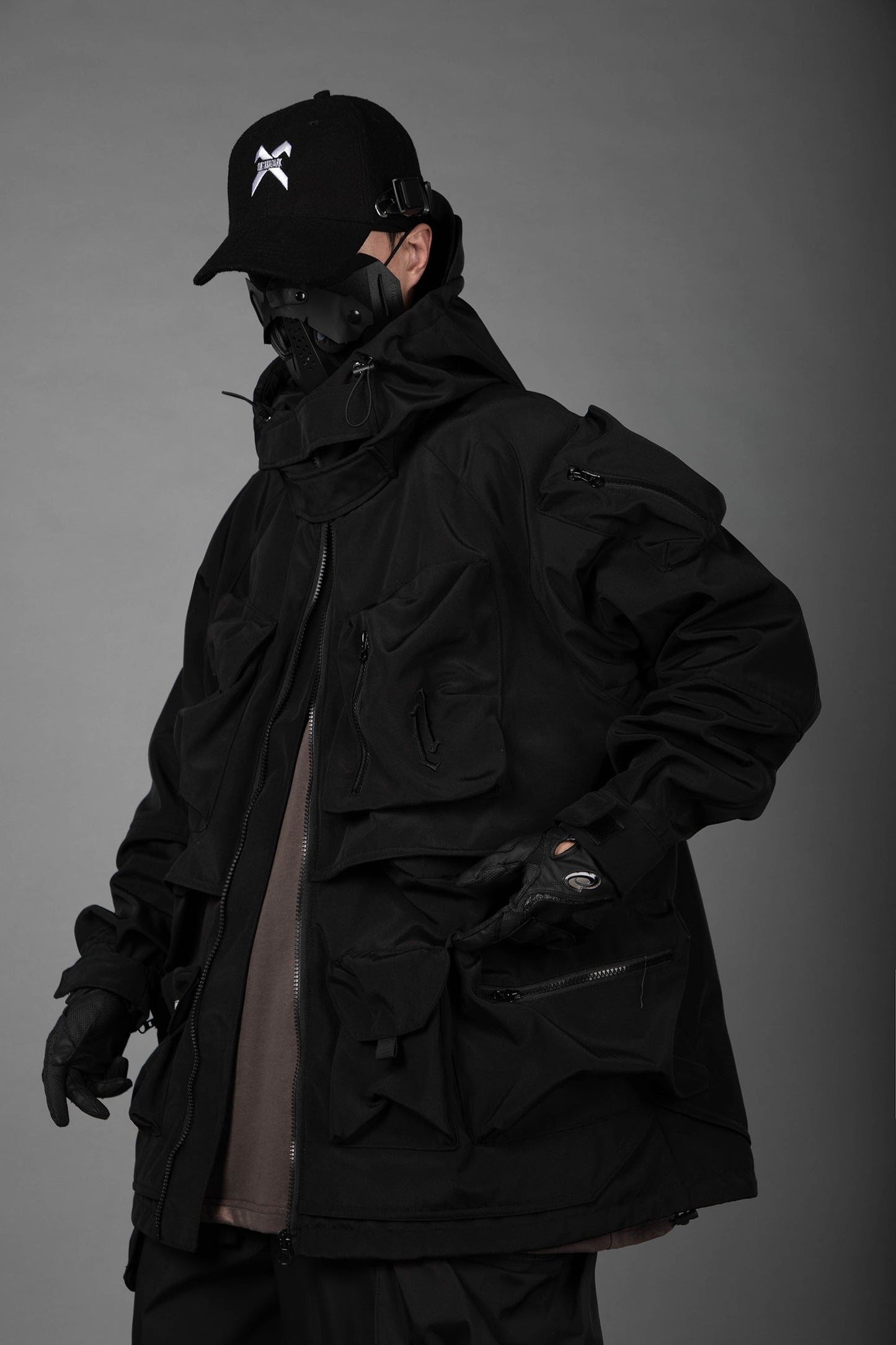 J25 Black Storage X Tech Jacket