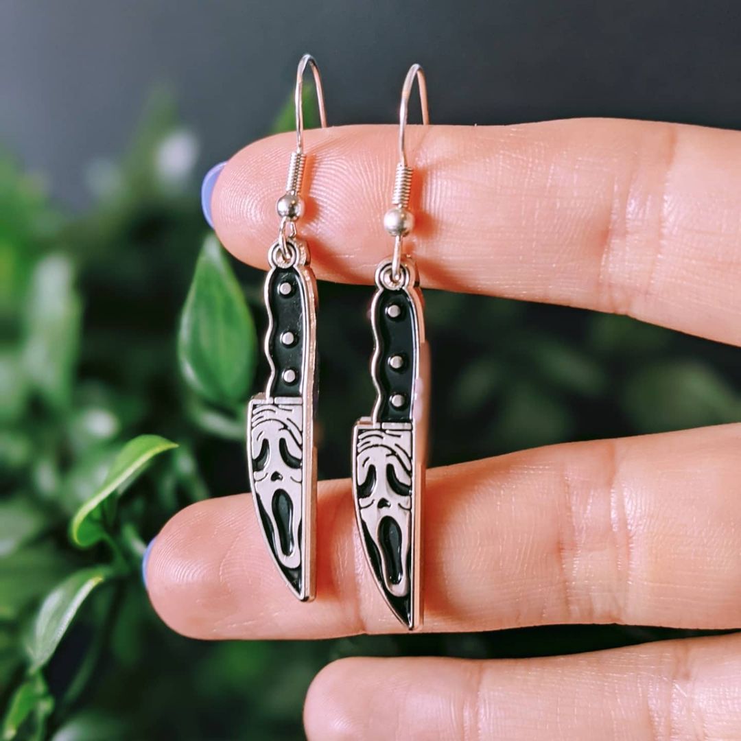 Angelica Ghostface Earring