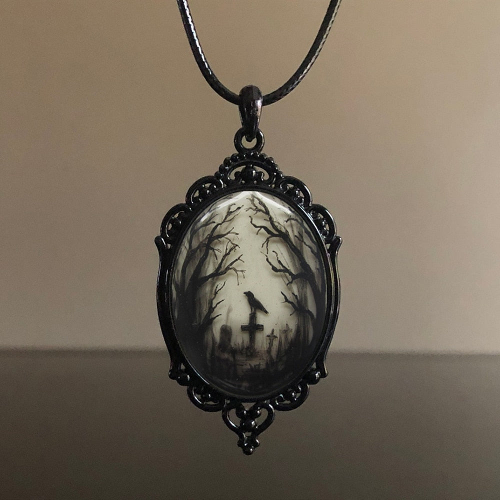 Aradia Crow Necklace