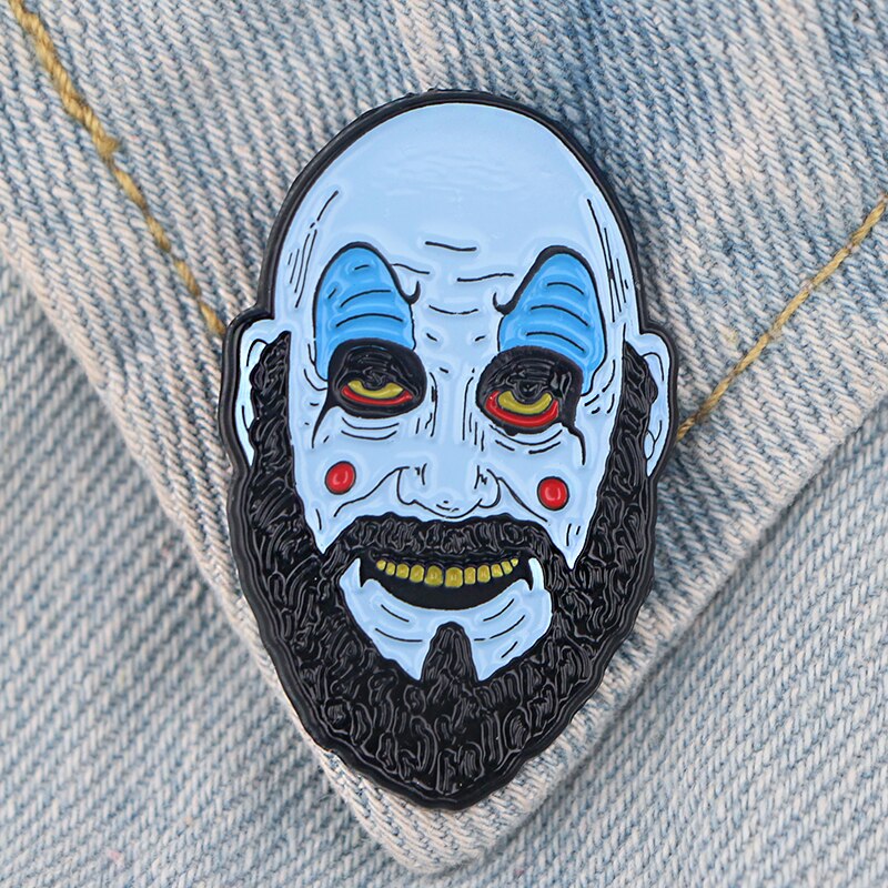Captain Spaulding Smile Pin