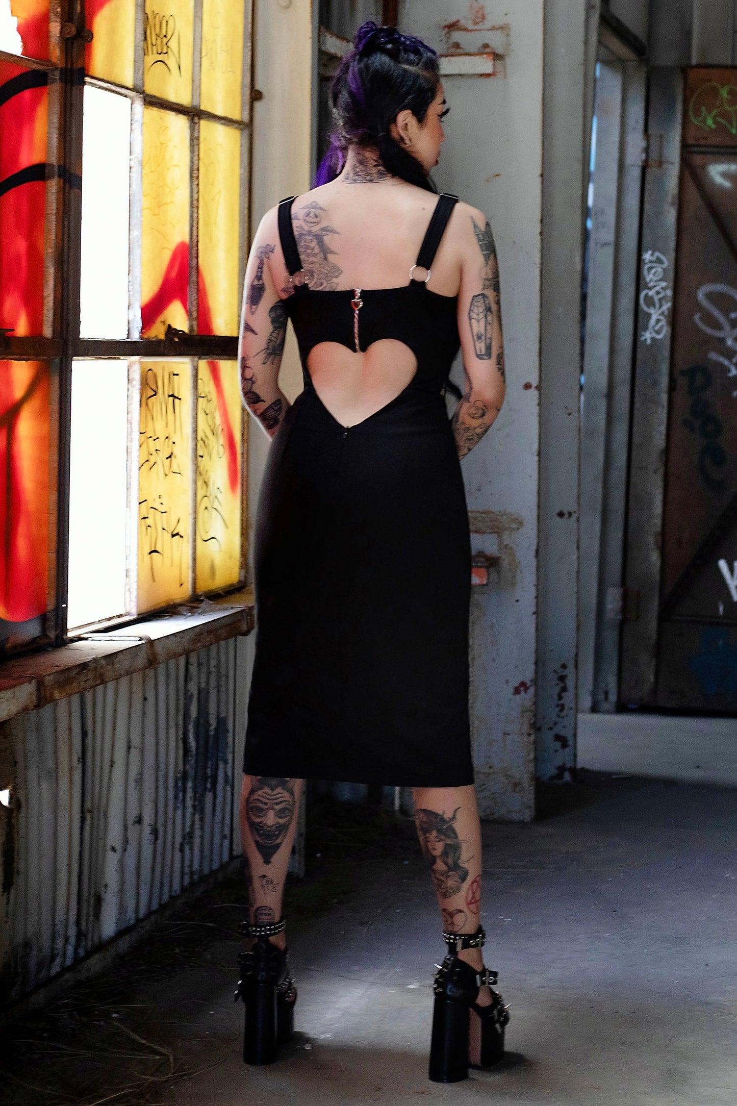 Elizabeth Heart Cut-Out Dress