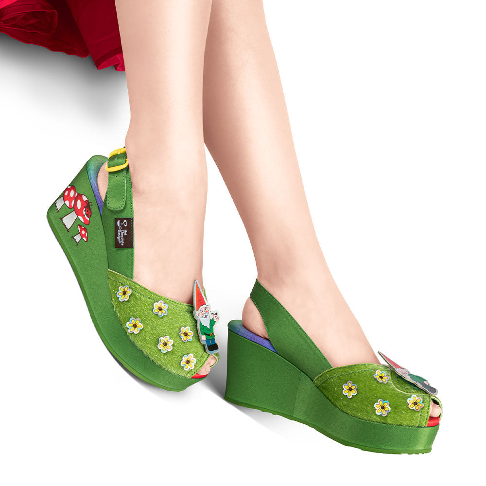 Chocolaticas® Naughty Gnome Women's Sandal