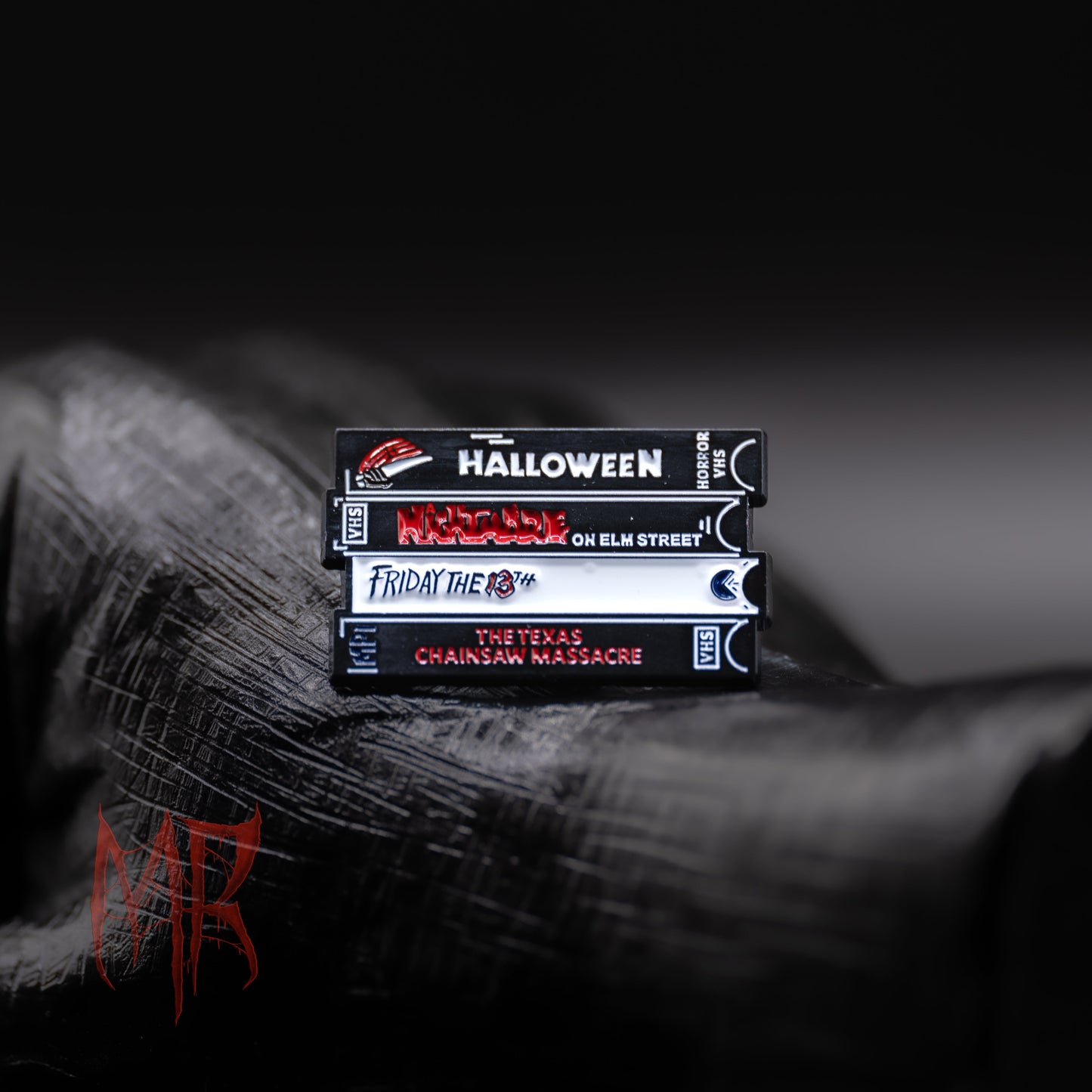 Horror VHS Pin