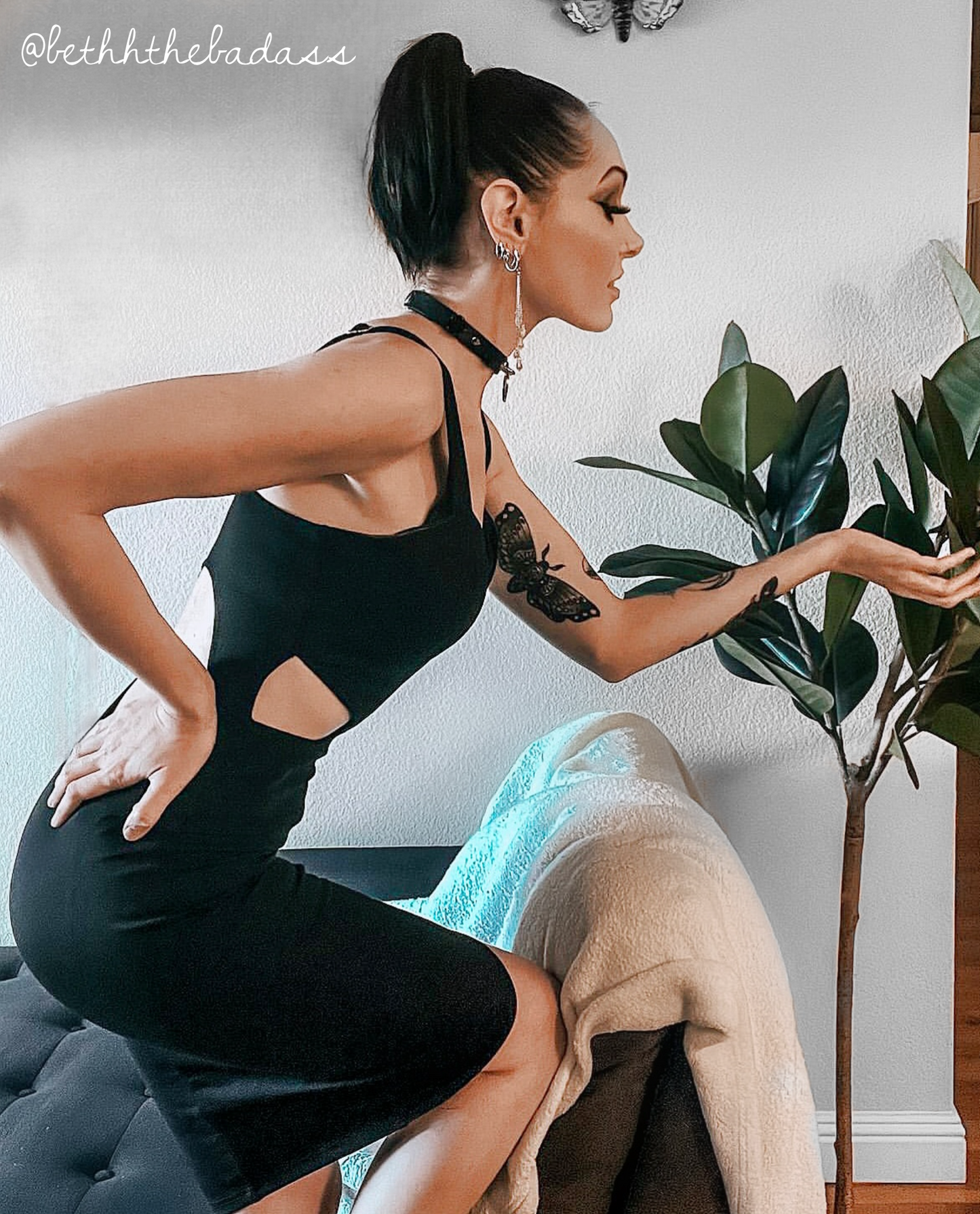 Elizabeth Heart Cut-Out Dress