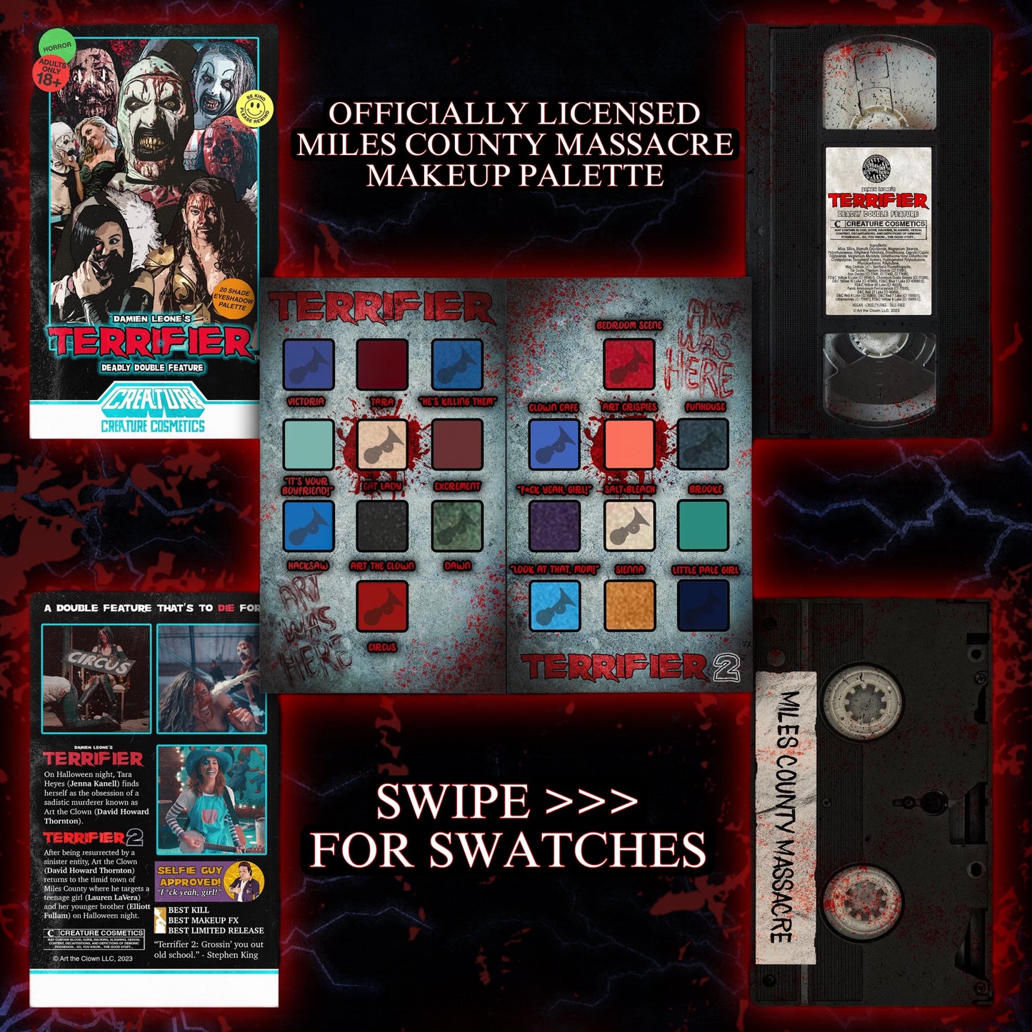 MILES COUNTY MASSACRE MAKEUP PALETTE