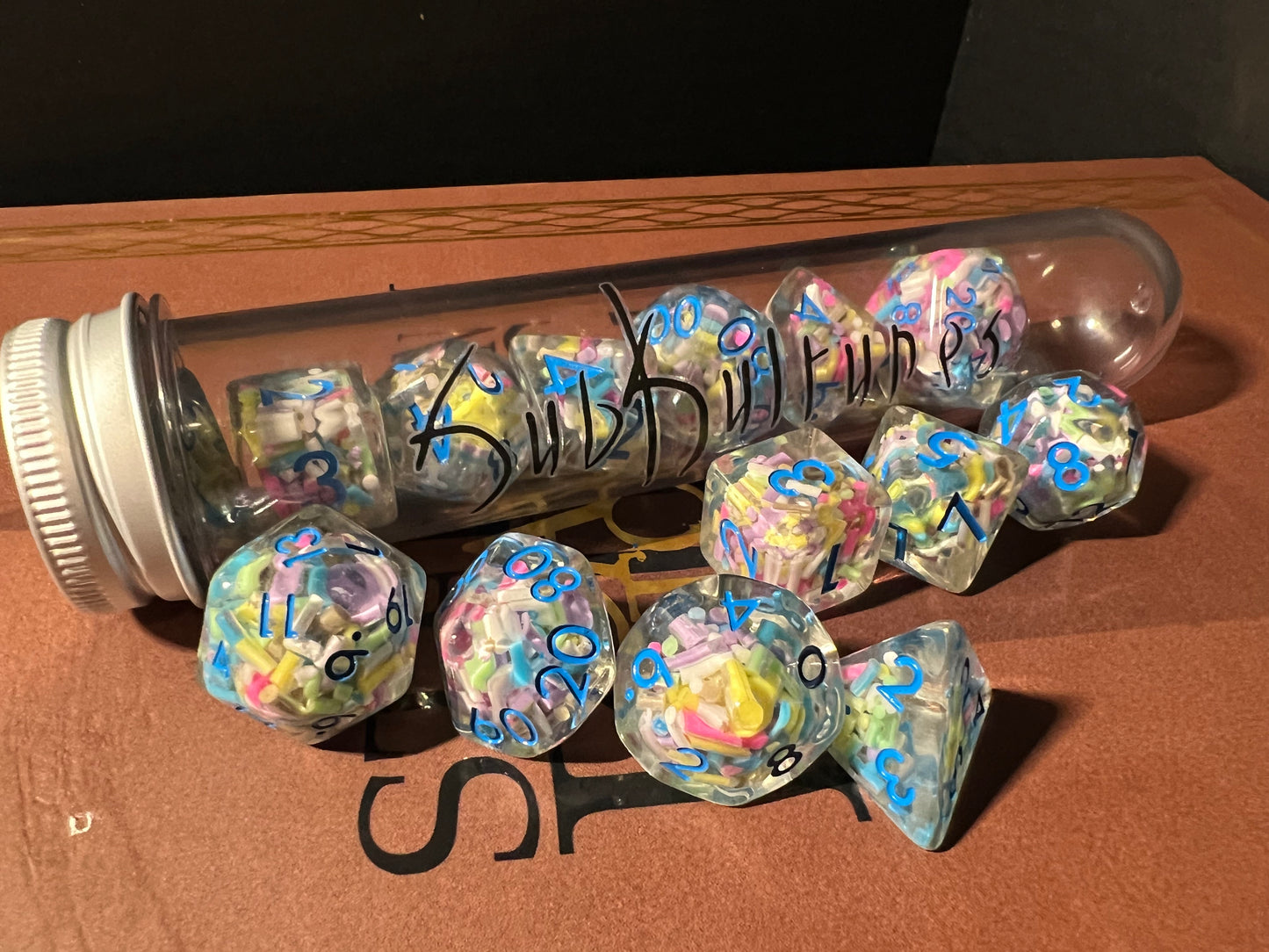 Sweet Sprinkle Dice Set