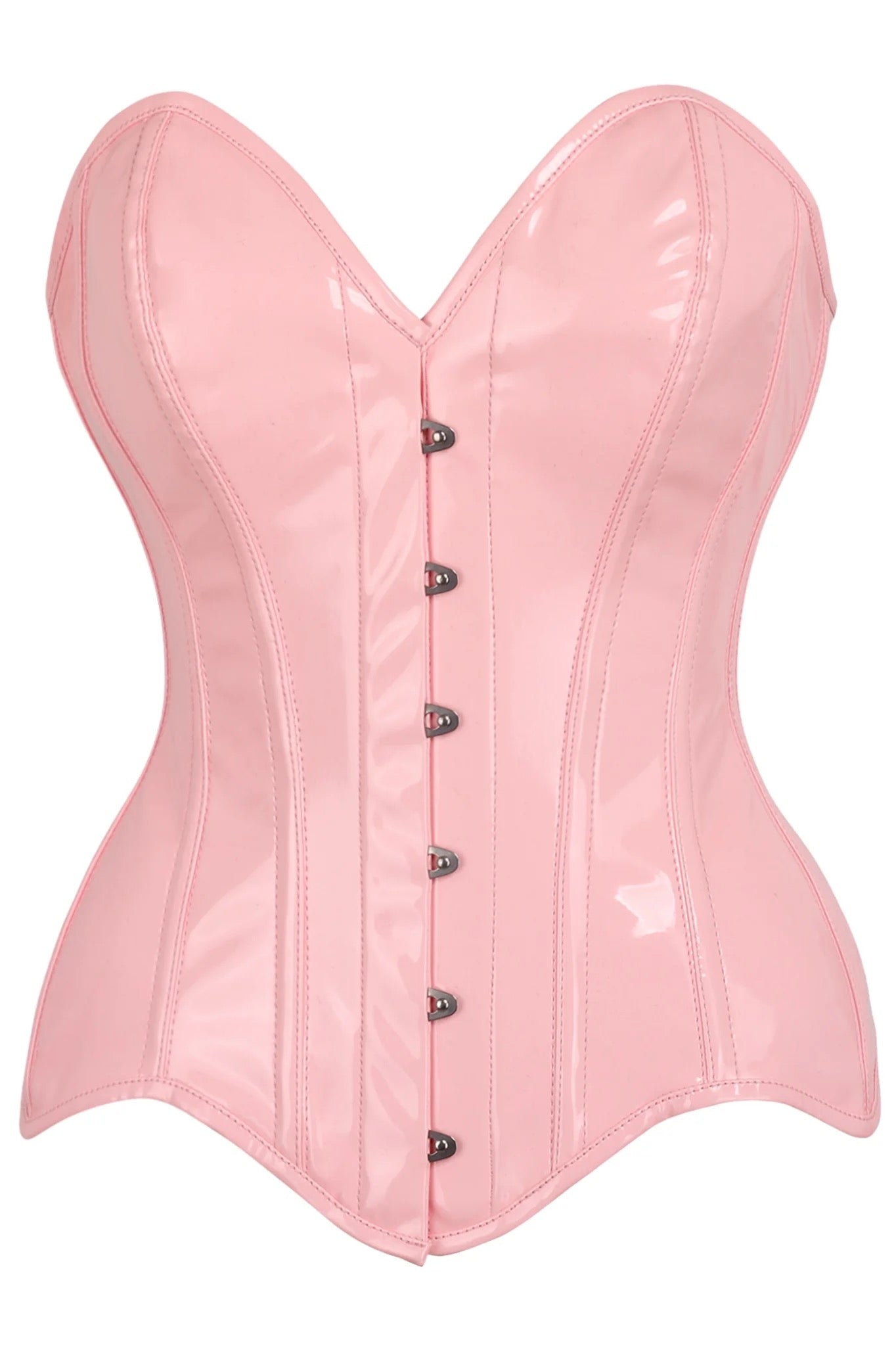 Pastel Pink Steel Bone Corset