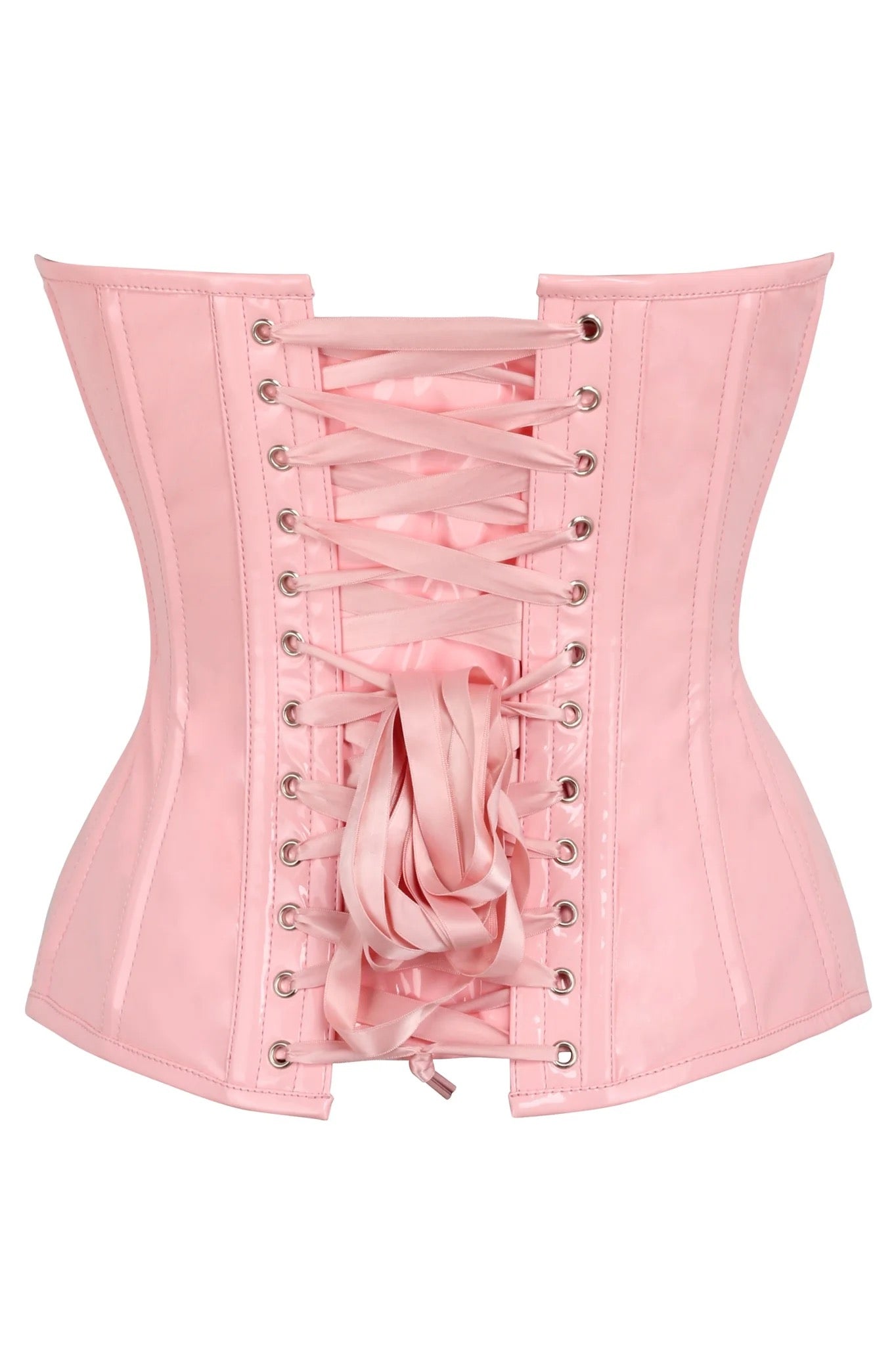 Pastel Pink Steel Bone Corset