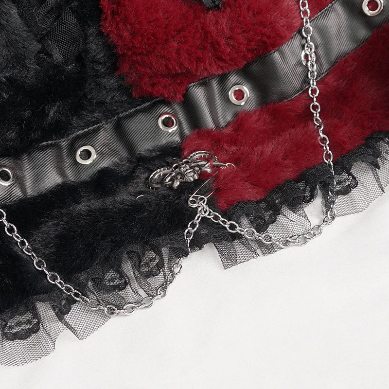Mouth Punk Hooded Cat Ear Scarf