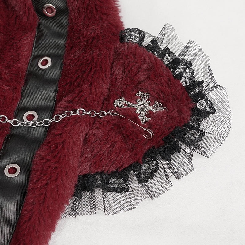 Mouth Punk Hooded Cat Ear Scarf