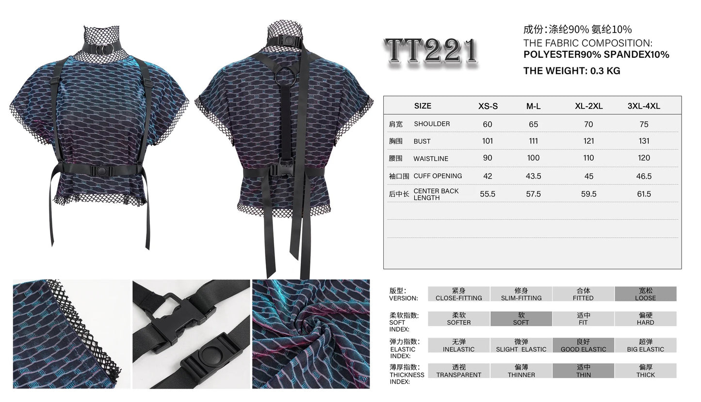 Glimmer Turtleneck Tee