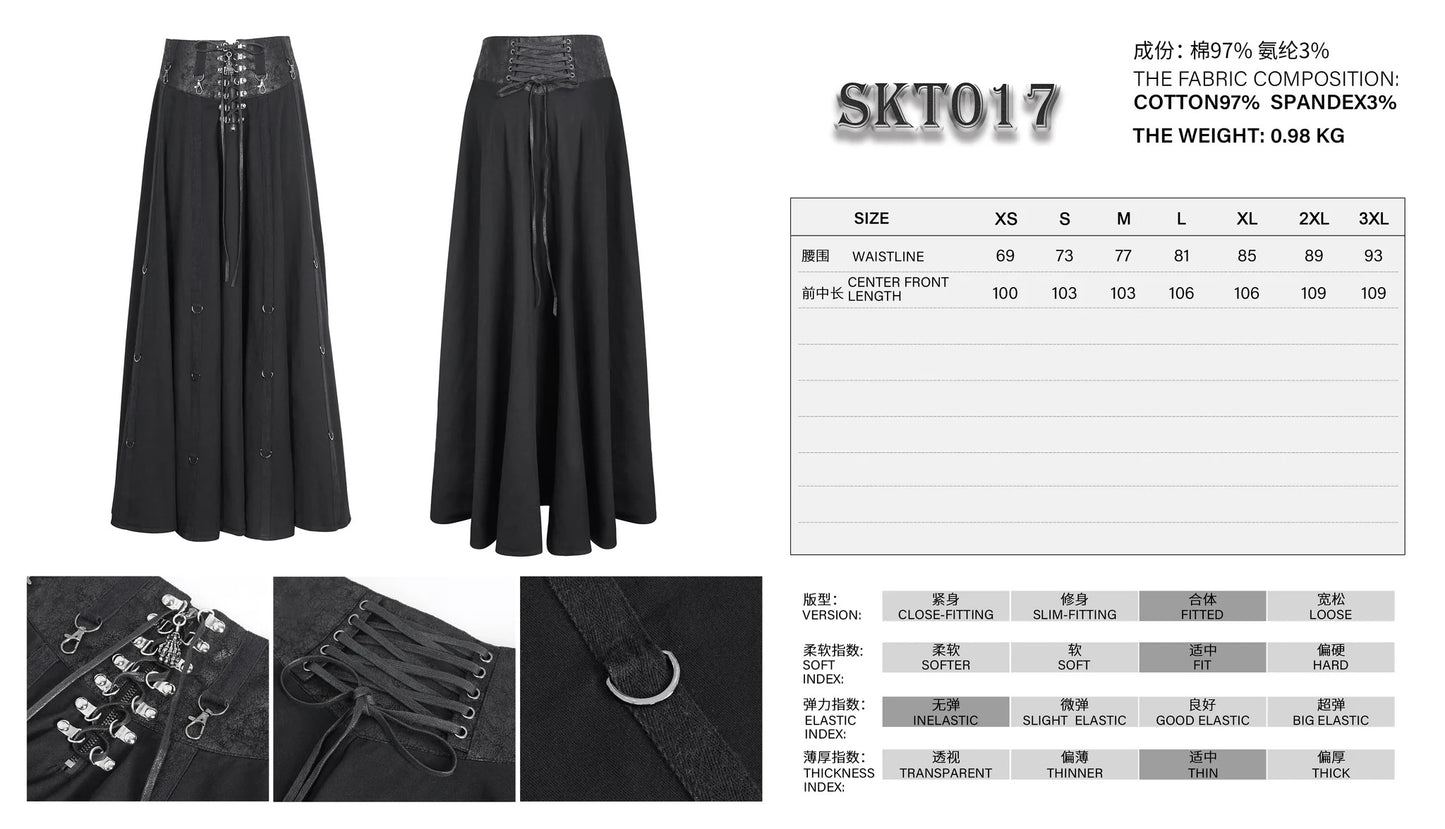 Take a Bow Flow Long Skirt
