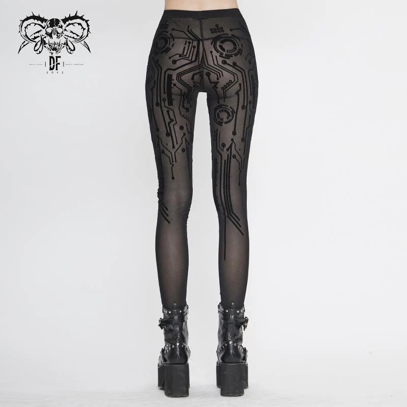 Neo Mesh Cyberpunk Leggings