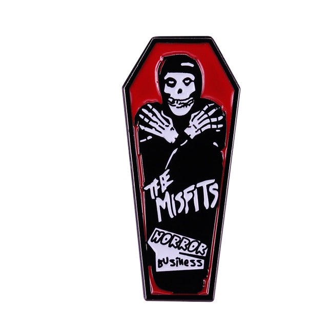 Misfits Coffin Pin