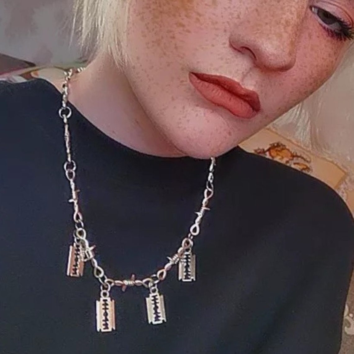 Octavius Blades Necklace