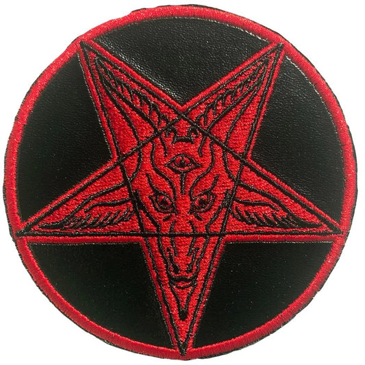 Satanic Circle Red Patch
