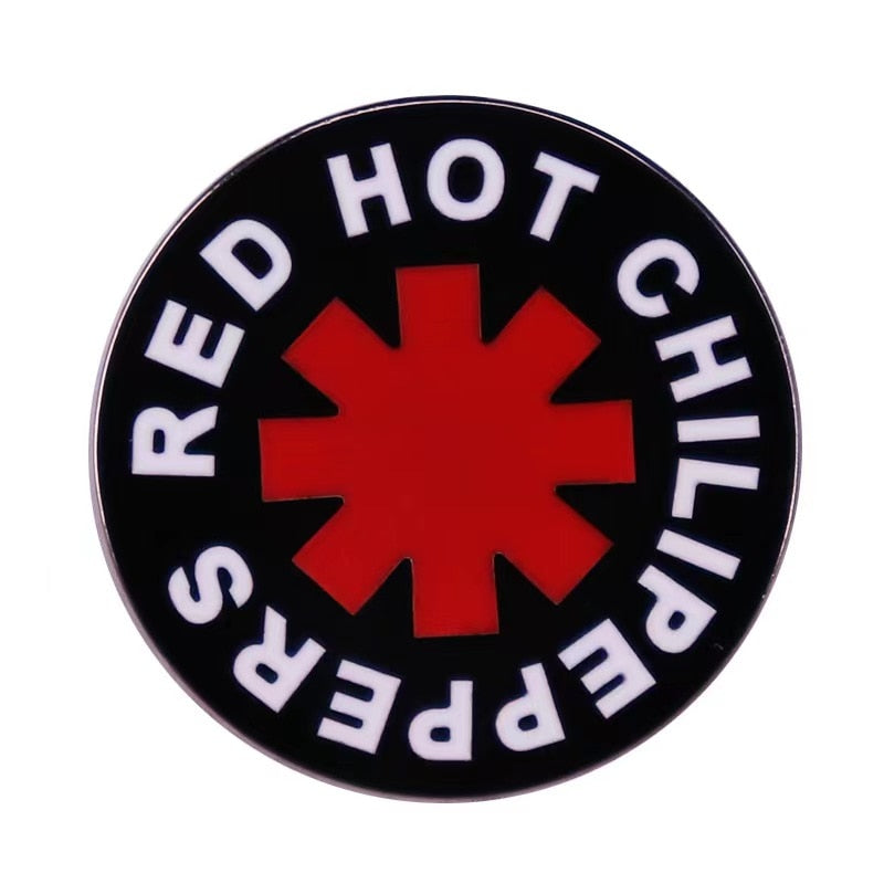 Red Hot Chilipeppers Logo Pin