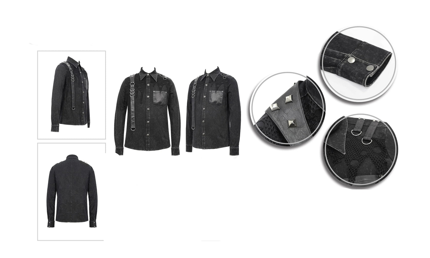 Rock N' Roll Distressed Shirt