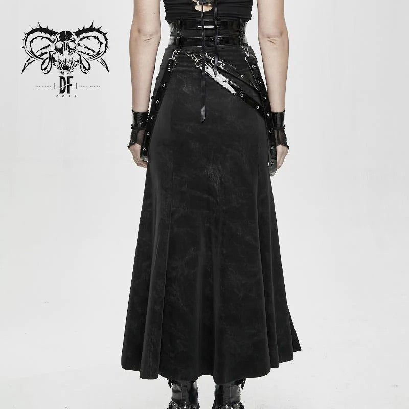 Tokyo Underground High Slit Skirt