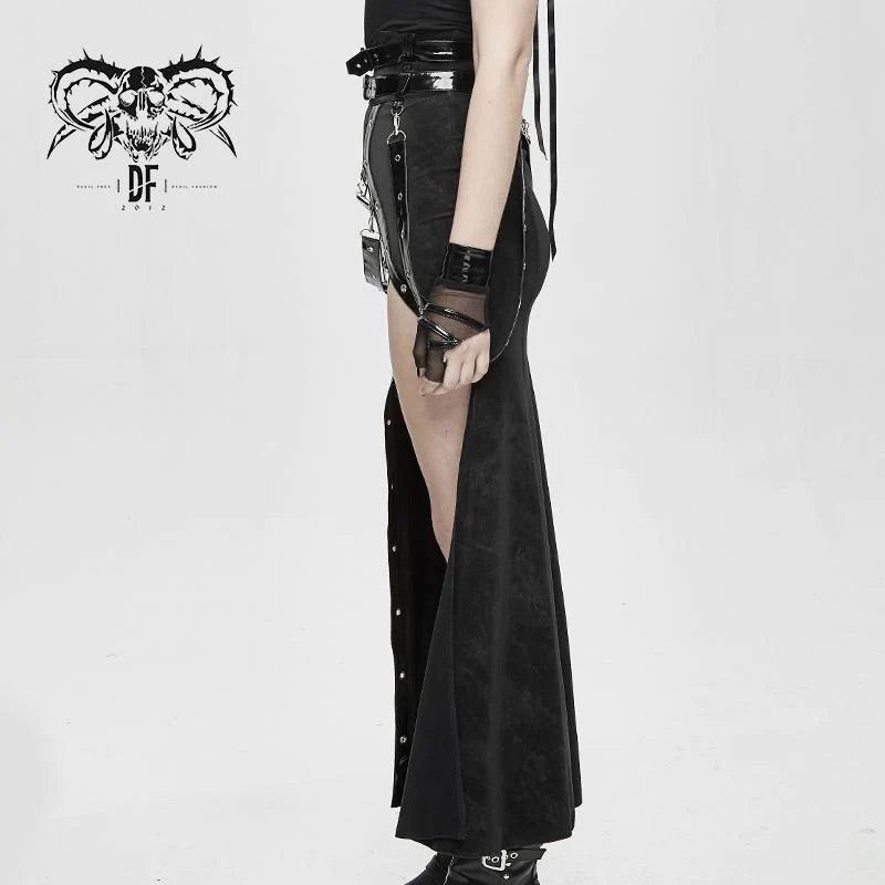 Tokyo Underground High Slit Skirt