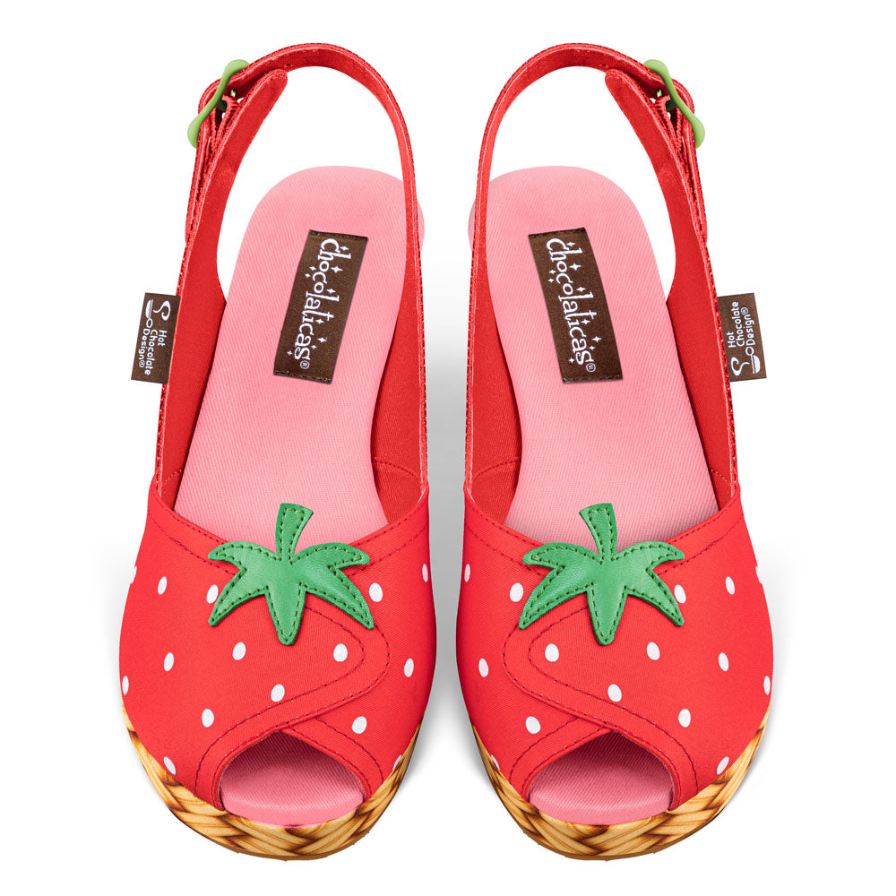 Chocolaticas® Strawbella Women's Sandal