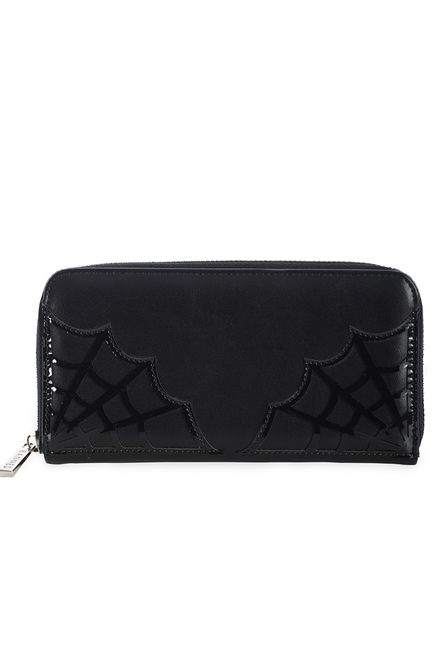 Twilight Time Black Web Wallet