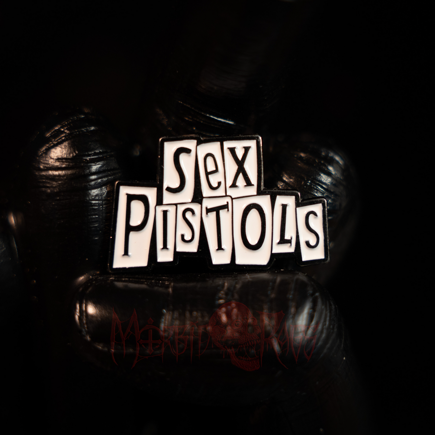 Sex Pistols White Pin