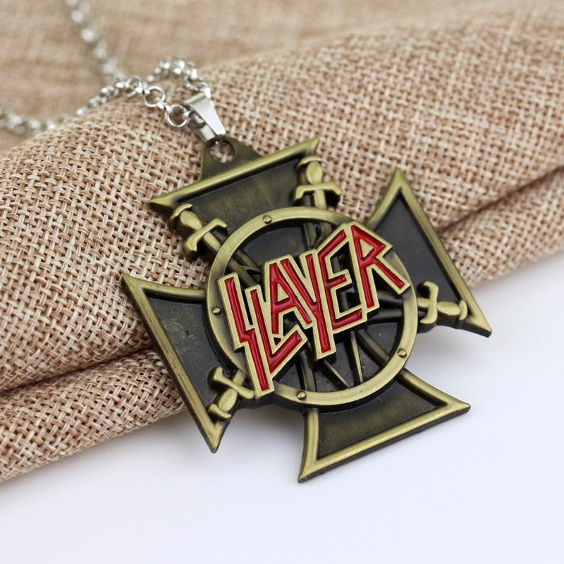 Slayer Iron Cross Necklace