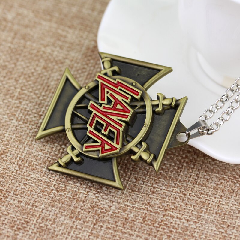 Slayer Iron Cross Necklace