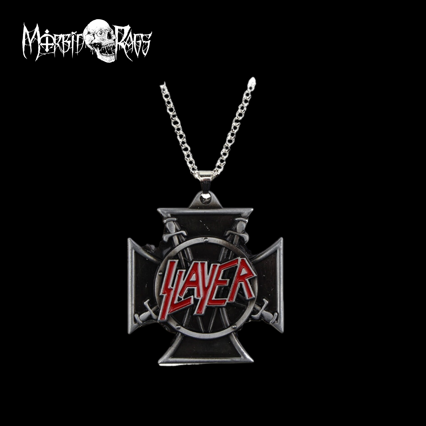 Slayer Iron Cross Necklace