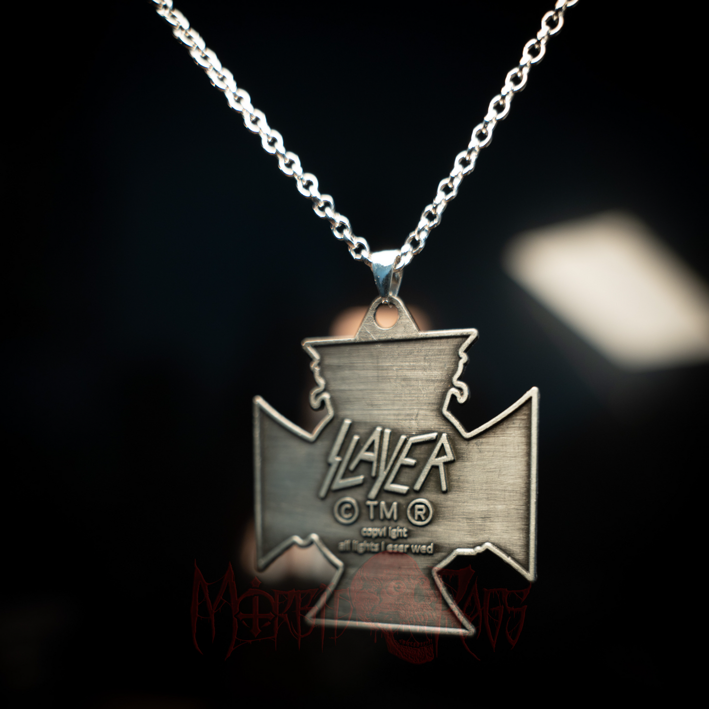 Slayer Iron Cross Necklace