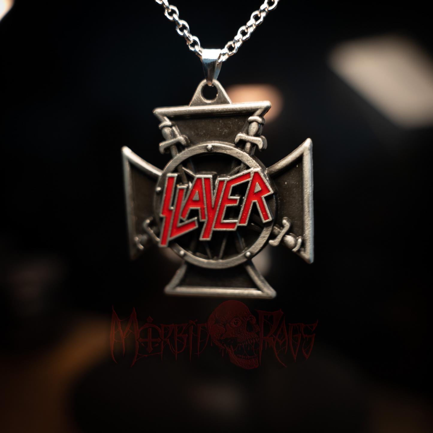 Slayer Iron Cross Necklace